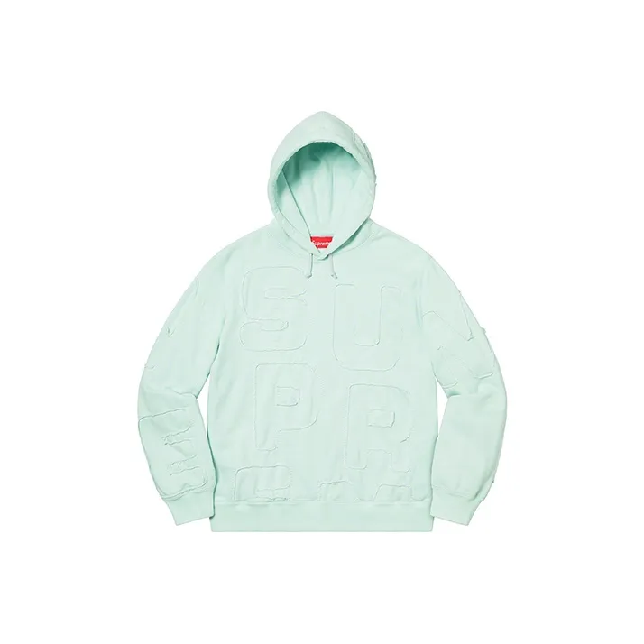 Supreme Cutout Letters Hooded Sweatshirt-2