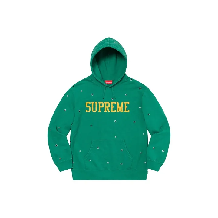 Supreme Eyelet Hooded Sweatshirt-3