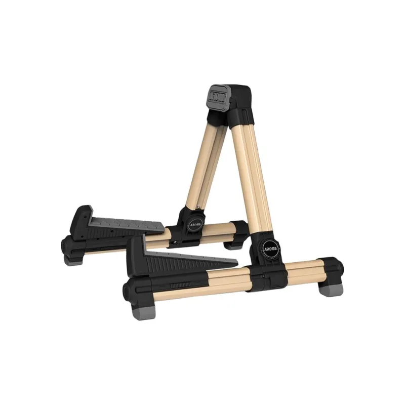 AROMA Anoma AGS 08 Guitar Floor Stand Portable And Foldable Style Guitar Accessories-1
