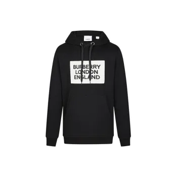 Burberry Logo Patch Hoodie