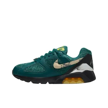The Apron Records x Nike Air Max 180 Anti Slip Wear Resistant Low Top Casual Running Shoes Men's Green
