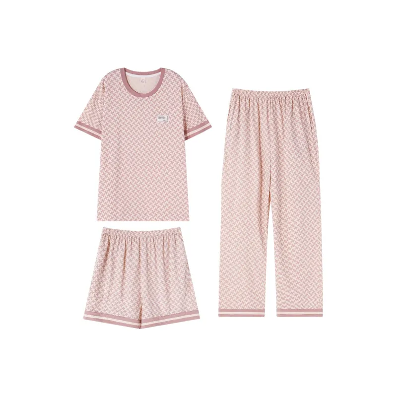 MADALLO Pajama Set Women's Pink-0