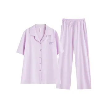 MIIOW Trend Party Series Pajama Set Women's Light Purple