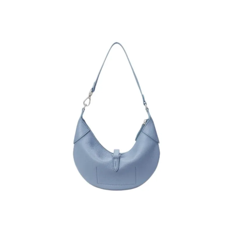 Ralph Lauren Polo ID Leather Shoulder Bag Mini Women's Blue-2