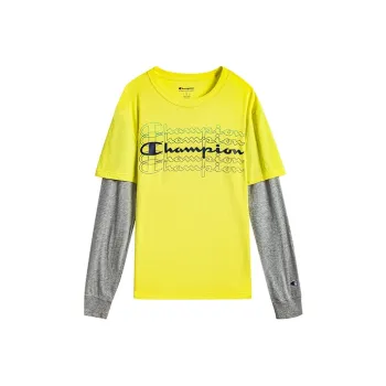 Champion T Shirt US Version Unisex Yellow