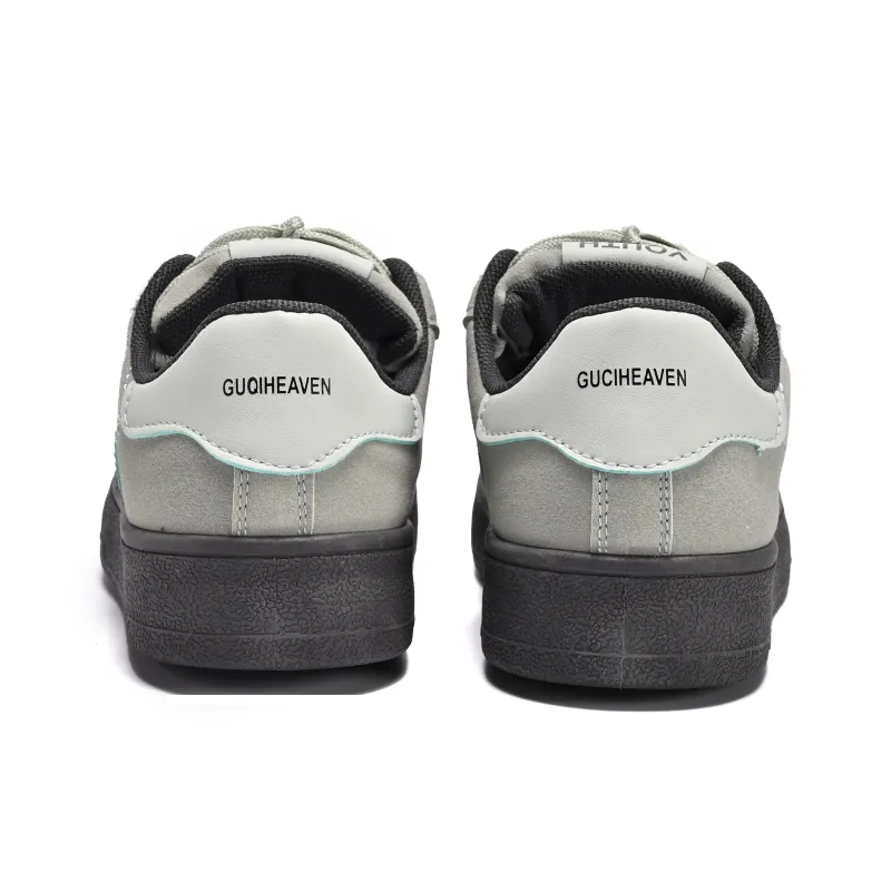 Lycakington Anti Slip Wear Resistant Low Top Skateboard Shoes Women's-13