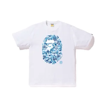 A BATHING APE Xxv Cities Camo Ape Head Tee