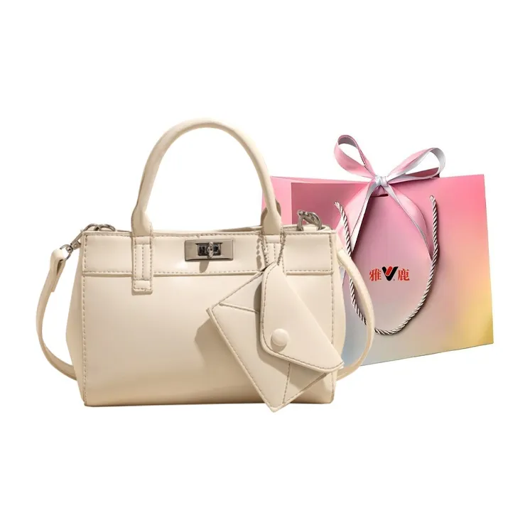 Yalu PU Handbag, Shoulder Bag, Crossbody Bag Regular Women's Black/Pink/Silver/White-14