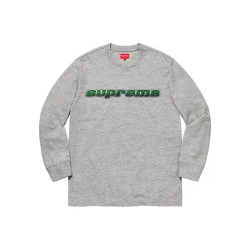 Supreme Chrome Logo L/S Top