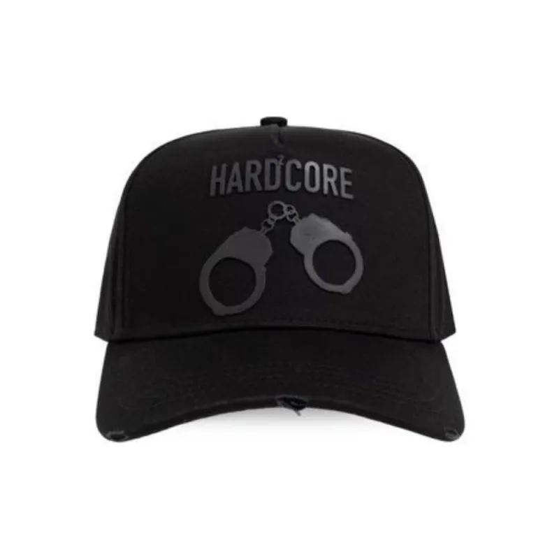 Dsquared2 Tonal Printed Distressed Baseball Cap-0