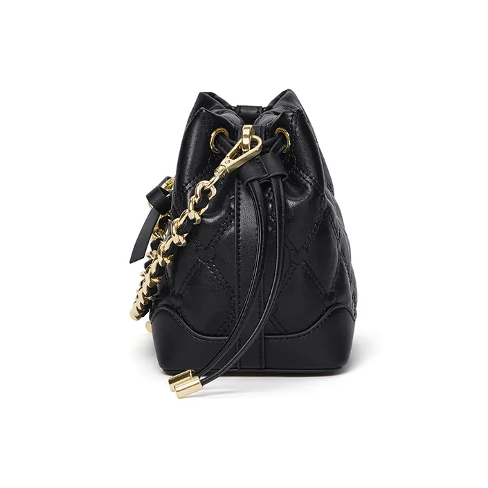 CNOLES Microfiber Leather Crossbody Bag, Handbag Regular Women's Cream Black Coffee/Rong Tiao Black-6