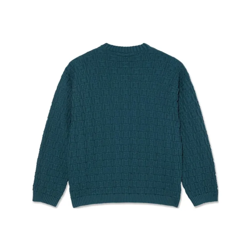 POLAR SKATE CO Knitwear Unisex Dark Blue Green-1