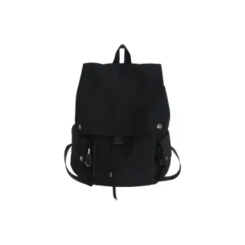 H YXIANG Nylon Backpack Unisex Black/White/Red/Blue