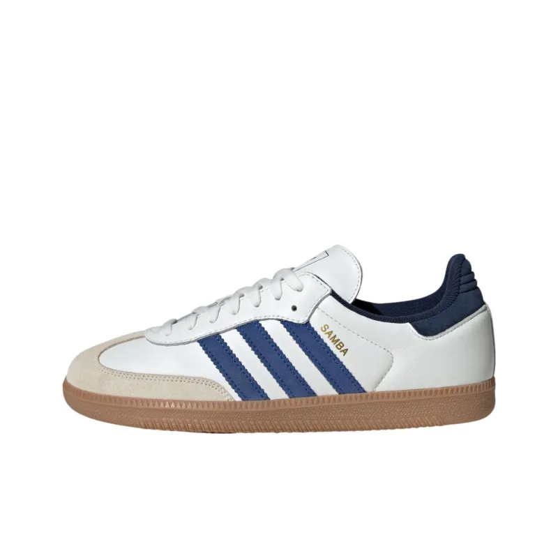 Adidas Samba Og White Royal Blue Night Indigo-0