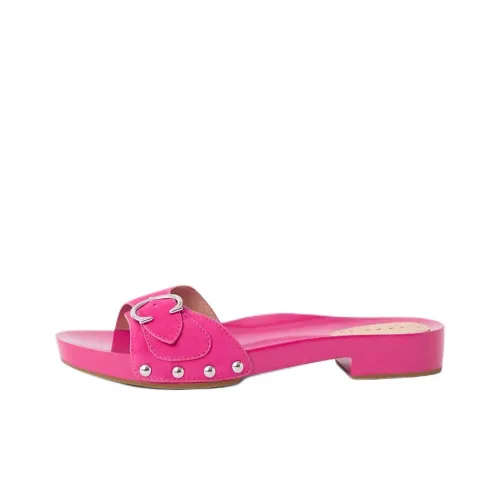 COACH Bleeker Slide Slippers 3cm Women's Pink