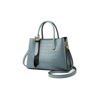 PAYOT Cow Leather Shoulder Bag Crossbody Bag Handbag Women's Haze Blue/Black/White/Red