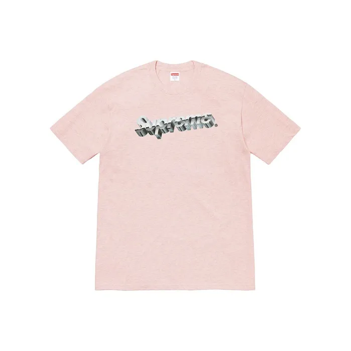 Supreme Chrome Logo Tee-7