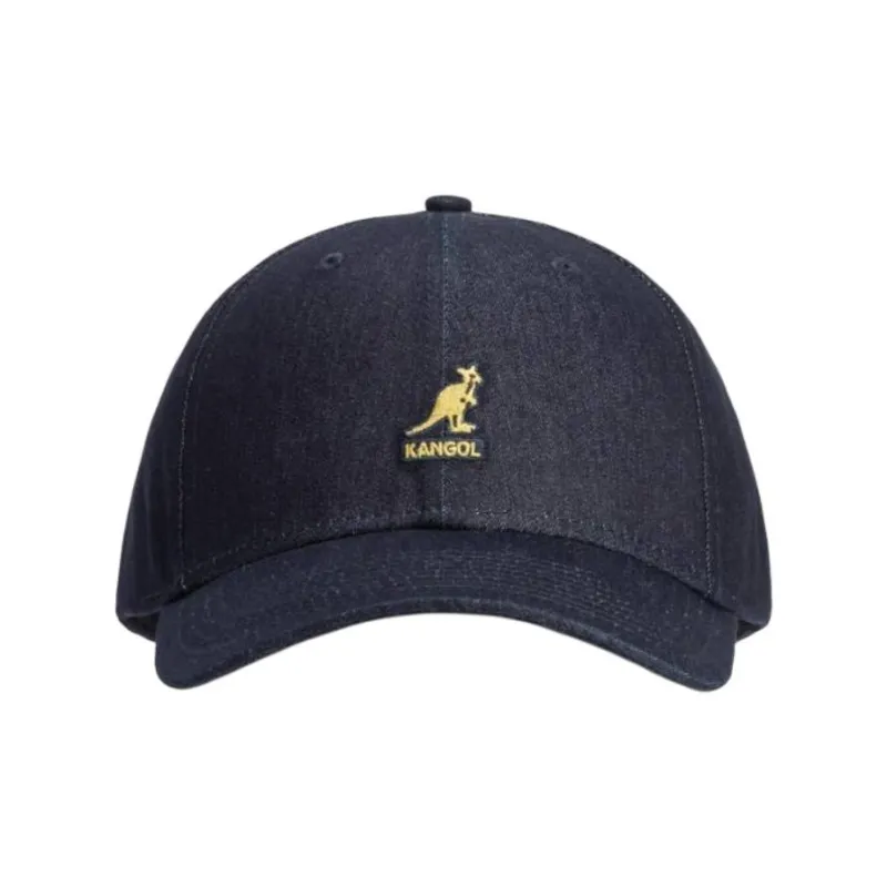 KANGOL Denim Baseball Caps Unisex Blue-1
