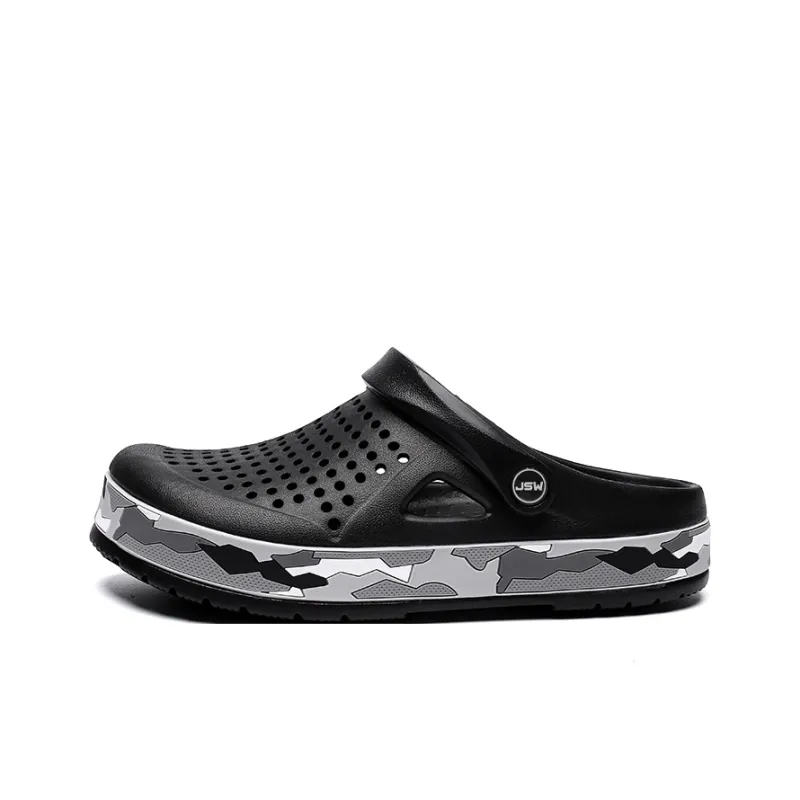 JEANSWEST Fashion Niche Design, Cloud Like Clogs Men's-4