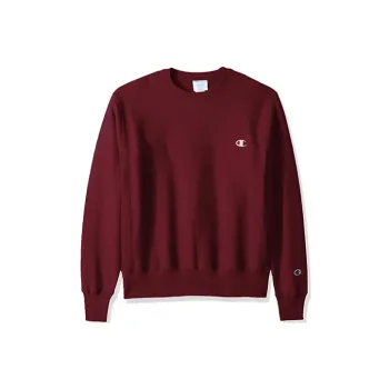 Champion Sweatshirt US Version Unisex Burgundy