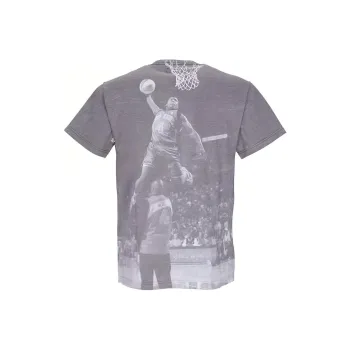 Mitchell & Ness T Shirt Unisex Gray
