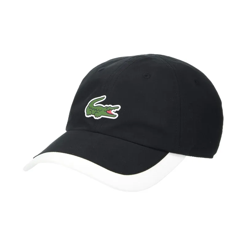 LACOSTE Polyester Baseball Caps Men's Black-3