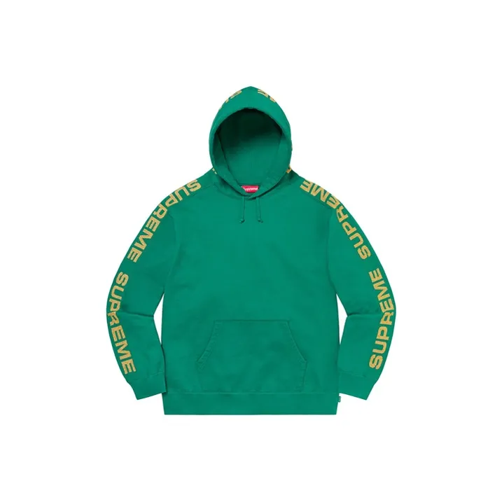 Supreme Metallic Rib Hooded Sweatshirt-5