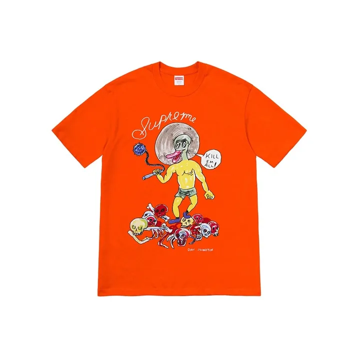 Supreme Daniel Johnston Kill Em All Tee-6