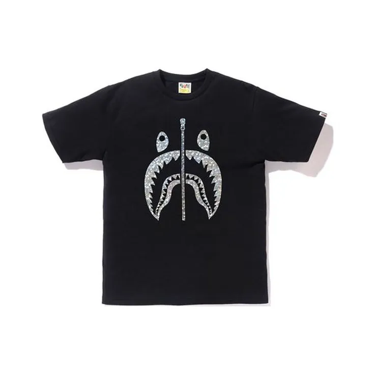 A BATHING APE Aurora Shark Tee-0