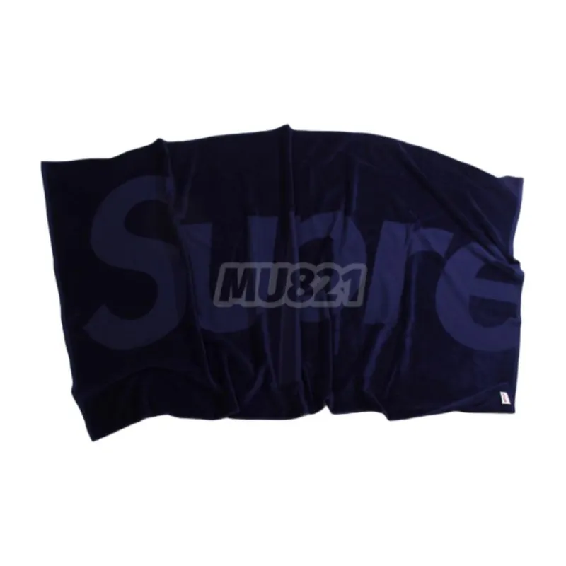 Supreme Towels Dark Blue 182x100cm-0