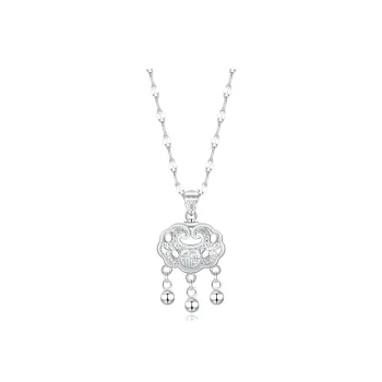Fortune Gold 999 Fine Silver Necklaces Unisex