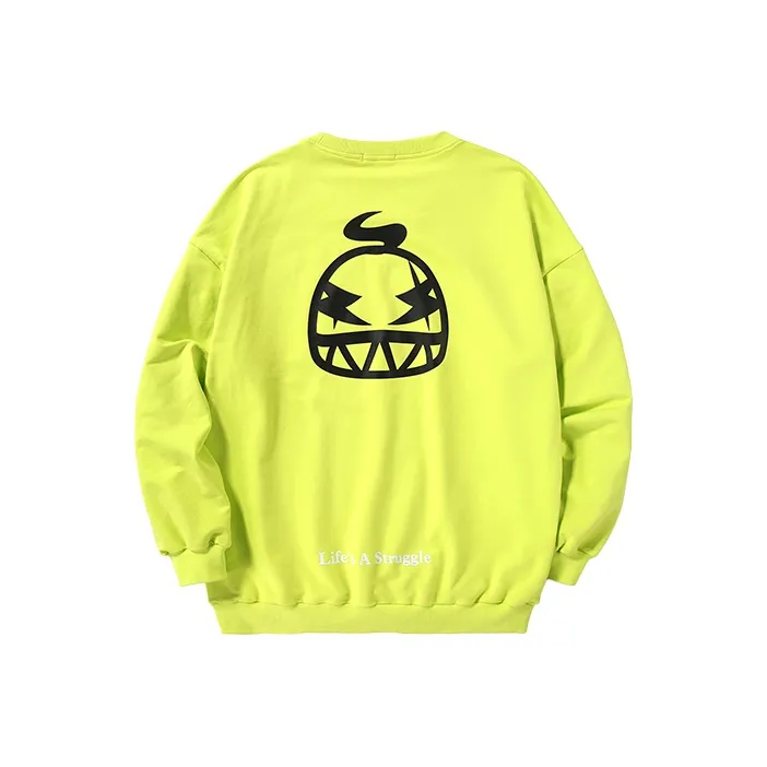 GENANX Crew Neck Loose Fit Regular Sweatshirt Unisex-10