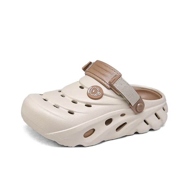Wooden Rabbit Clogs Men-10