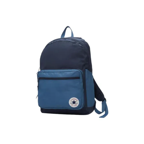 Converse GO 2 Polyester Backpack Unisex Dark Blue & Blue