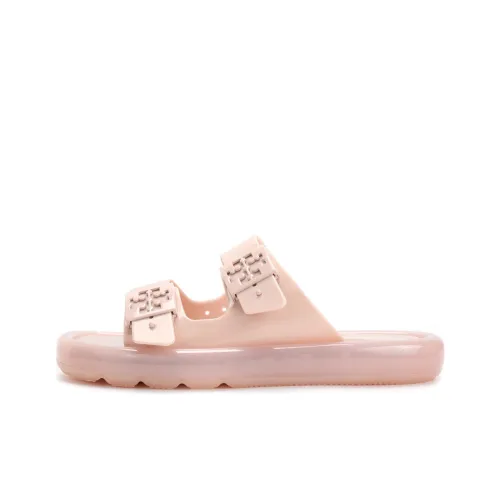 TORY BURCH Rubber Sole Slide Slippers Women's Pink