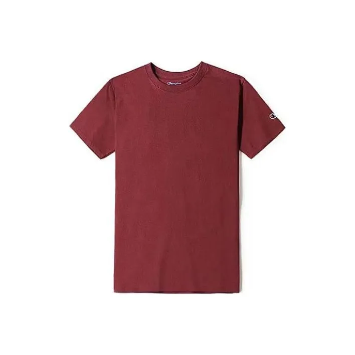 Champion T Shirt US Version Unisex Burgundy-0
