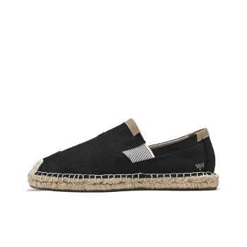 NANJIREN Espadrilles Men Black/Khaki/Apricot