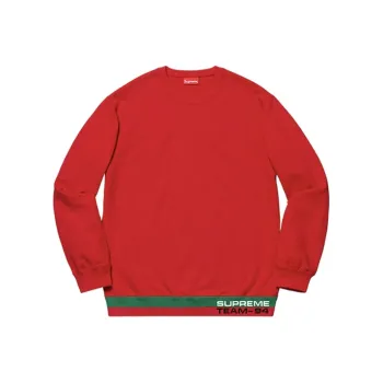 Supreme Rib Stripe Crewneck