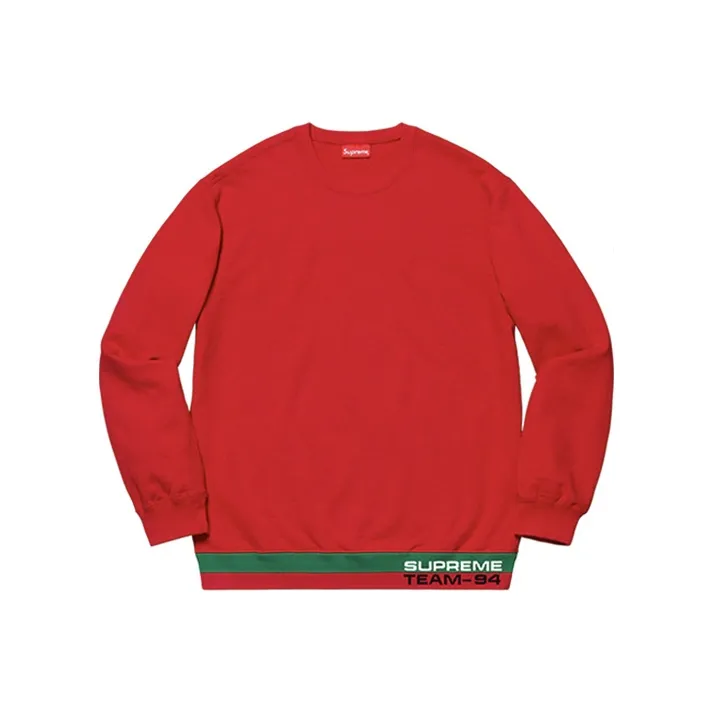 Supreme Rib Stripe Crewneck-0