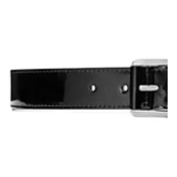 MICHAEL KORS Tilda Patent Leather Trouser Belt-2