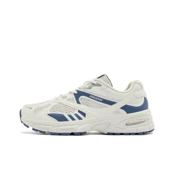 QIAODAN Anti Slip And Wear Resistant Breathable Low Top Casual Shoes Men's Beige Blue
