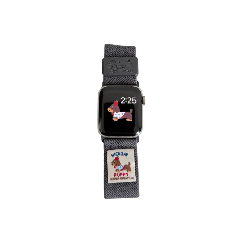 LOVINGCOOL Apple Compatibility Watch Band 14cm Nylon Material-0