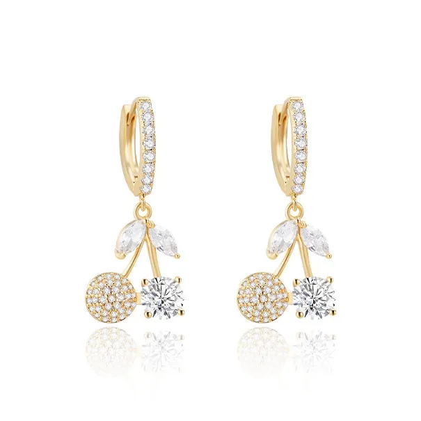QIMEILA Copper Earrings Women's-0