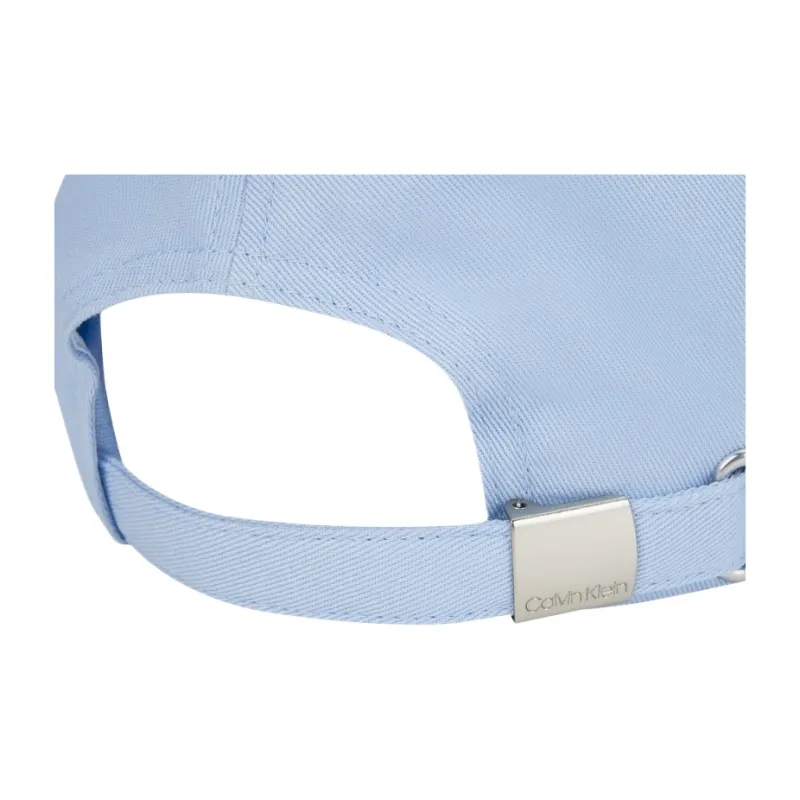 CALVIN KLEIN Cotton Baseball Caps Unisex Sky Blue-2