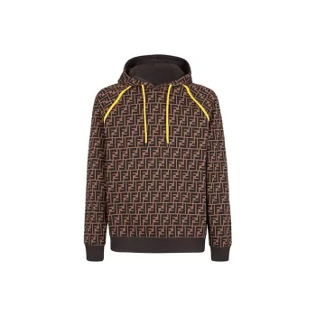 FENDI Sweatshirts Men Brown