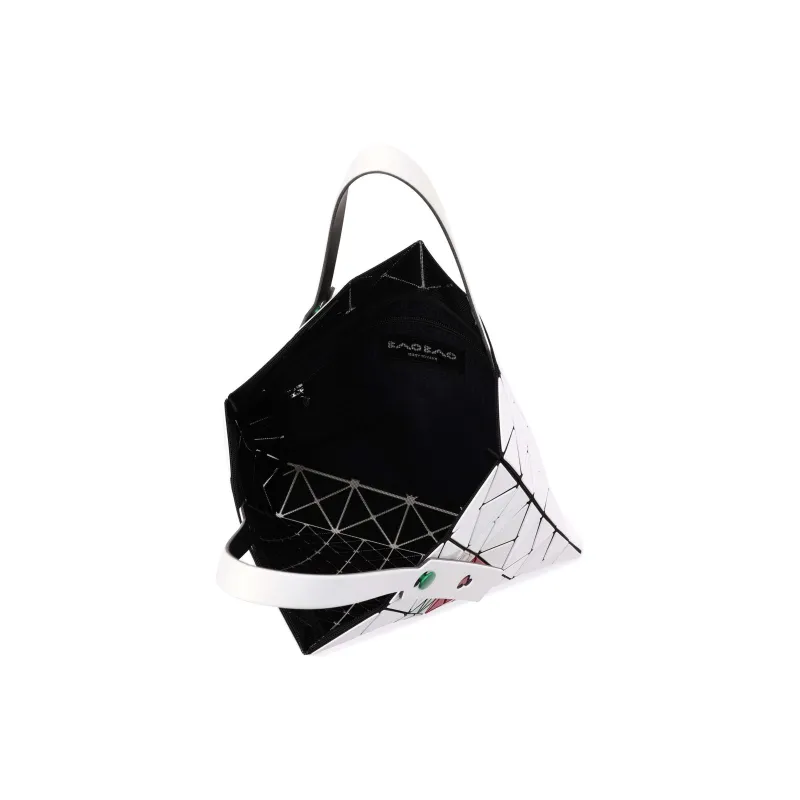 ISSEY MIYAKE Polyvinyl Chloride Resin Tote Bag, Shopping Bag, Handbag Unisex White-3