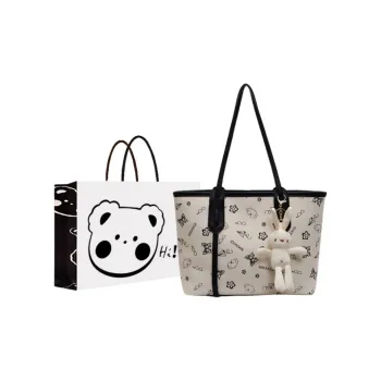NX DOUGHNUT PU Tote Bag Shopping Bag Shoulder Bags Women's Multicolor