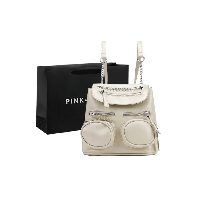 PINK·LAND PU Backpack Women's Multicolor-0