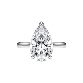 Swarovski 18K Gold Rings Women's Silver