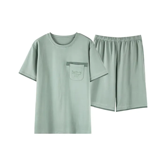 MIIOW Pajama Set Men's Avocado Green-0